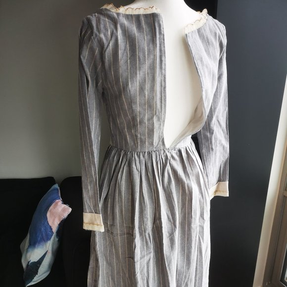 Period Drama Inspired square collar Vintage Dress - Picture 2 of 5